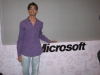 Pratik with Microsoft